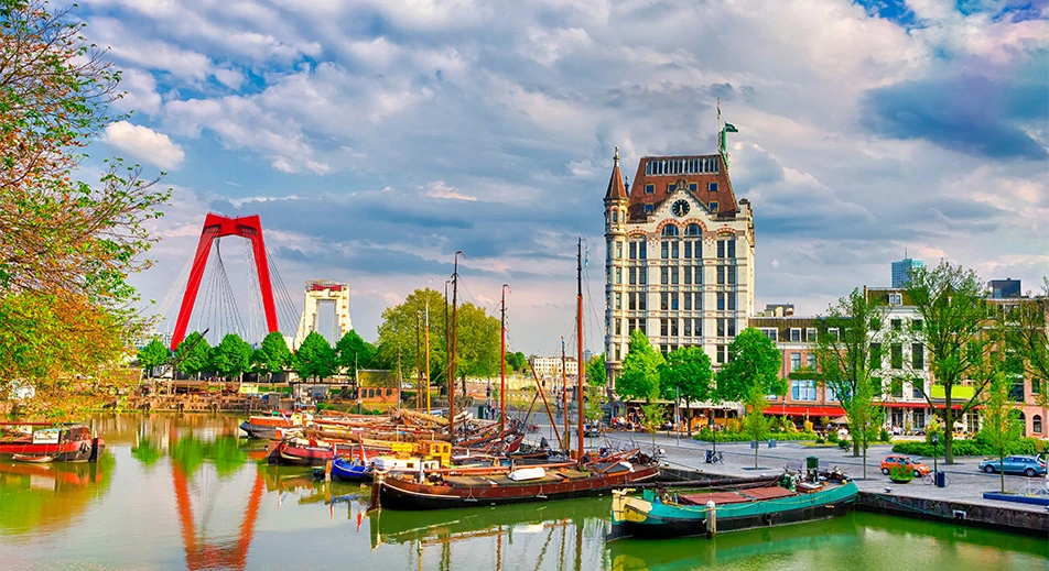 Visite de la ville de Rotterdam